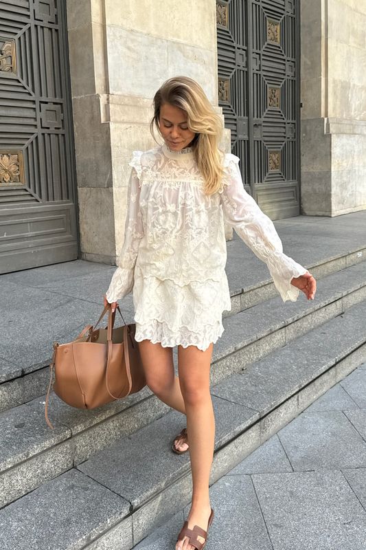 Ellinor Lace Mini Skirt
