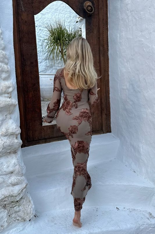 Flora Mesh Dress