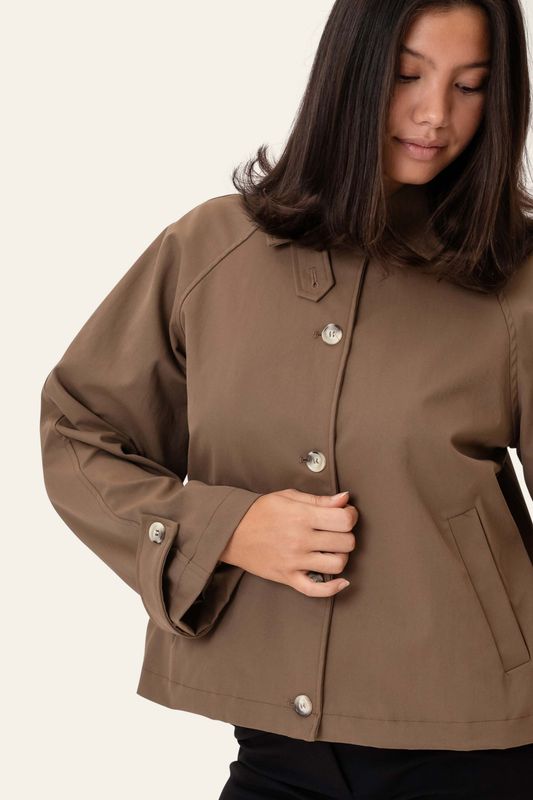 Ava Short Trenchcoat