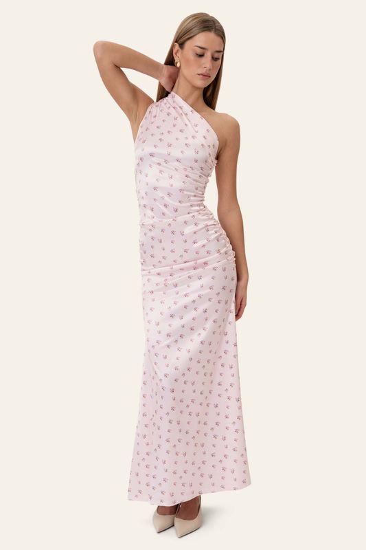 Andrea Satin Dress