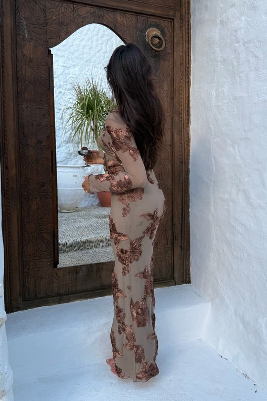 Flora Mesh Dress