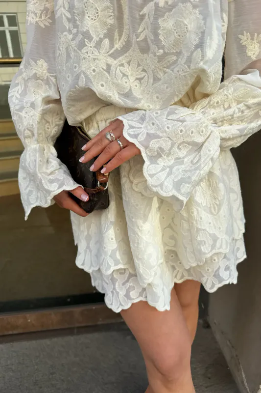 Ellinor Lace Mini Skirt